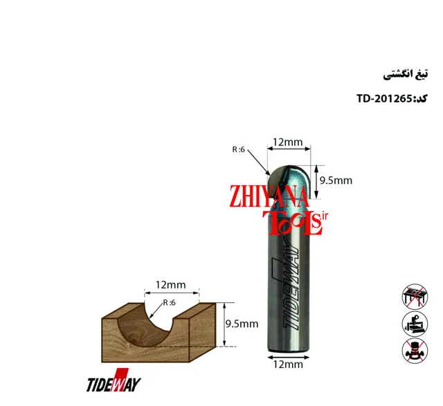 تیغ انگشتی 12
