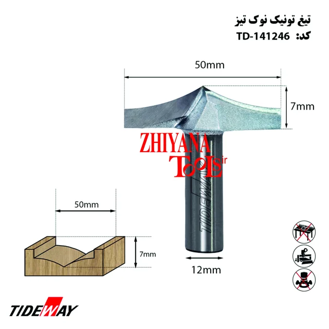 تیغ لبگرد R 25