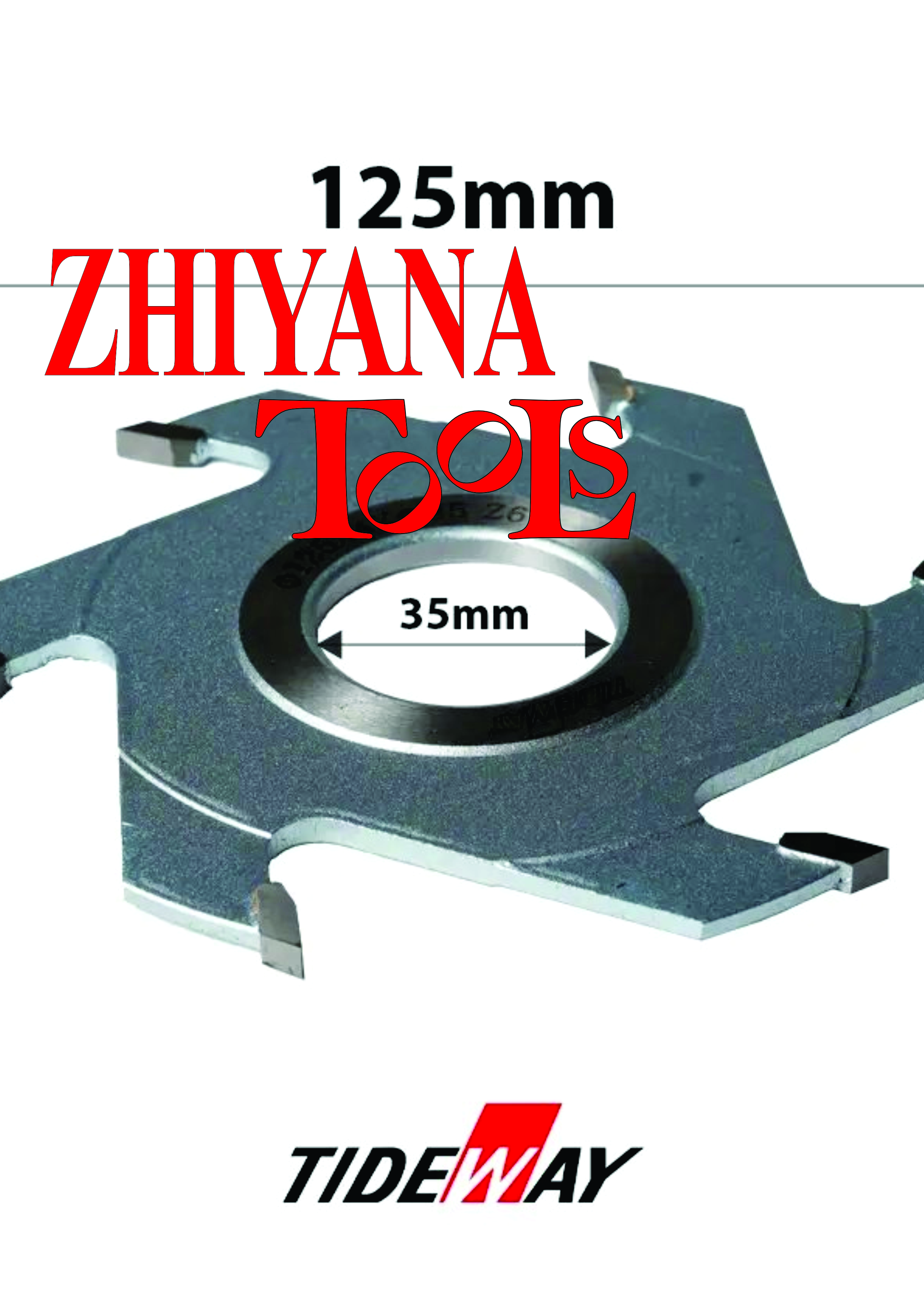 توپی شیارزن کارگیر 10 شفت 35 قطر 125